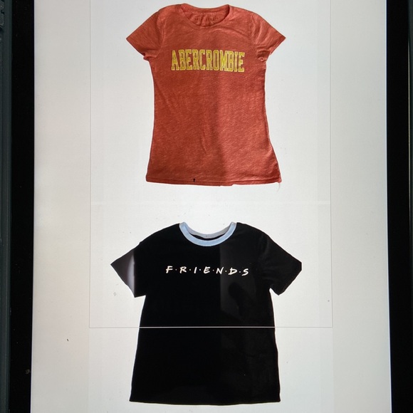 Abercrombie & Fitch 4 shirts bundle mixed brands - Picture 4 of 9